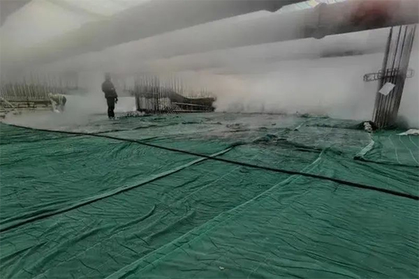 “蒸科技”首次亮相濟南地鐵，冬季混凝土砂漿低溫施工也不怕！